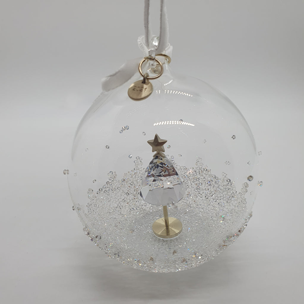 SWAROVSKI Weihnachtskugel 2021 Groß Weihnachtsbaum 5596399