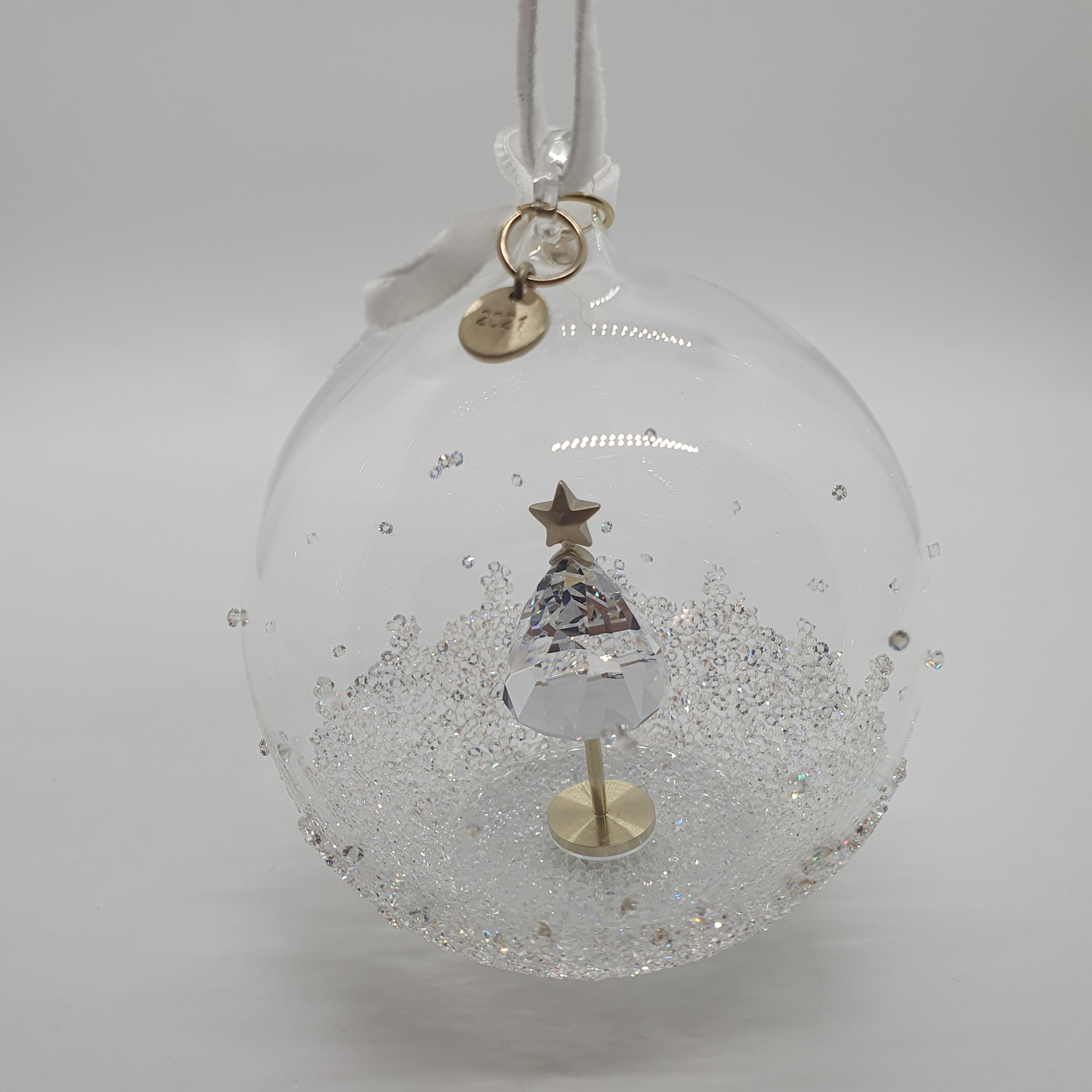 SWAROVSKI Weihnachtskugel 2021 Groß Weihnachtsbaum 5596399