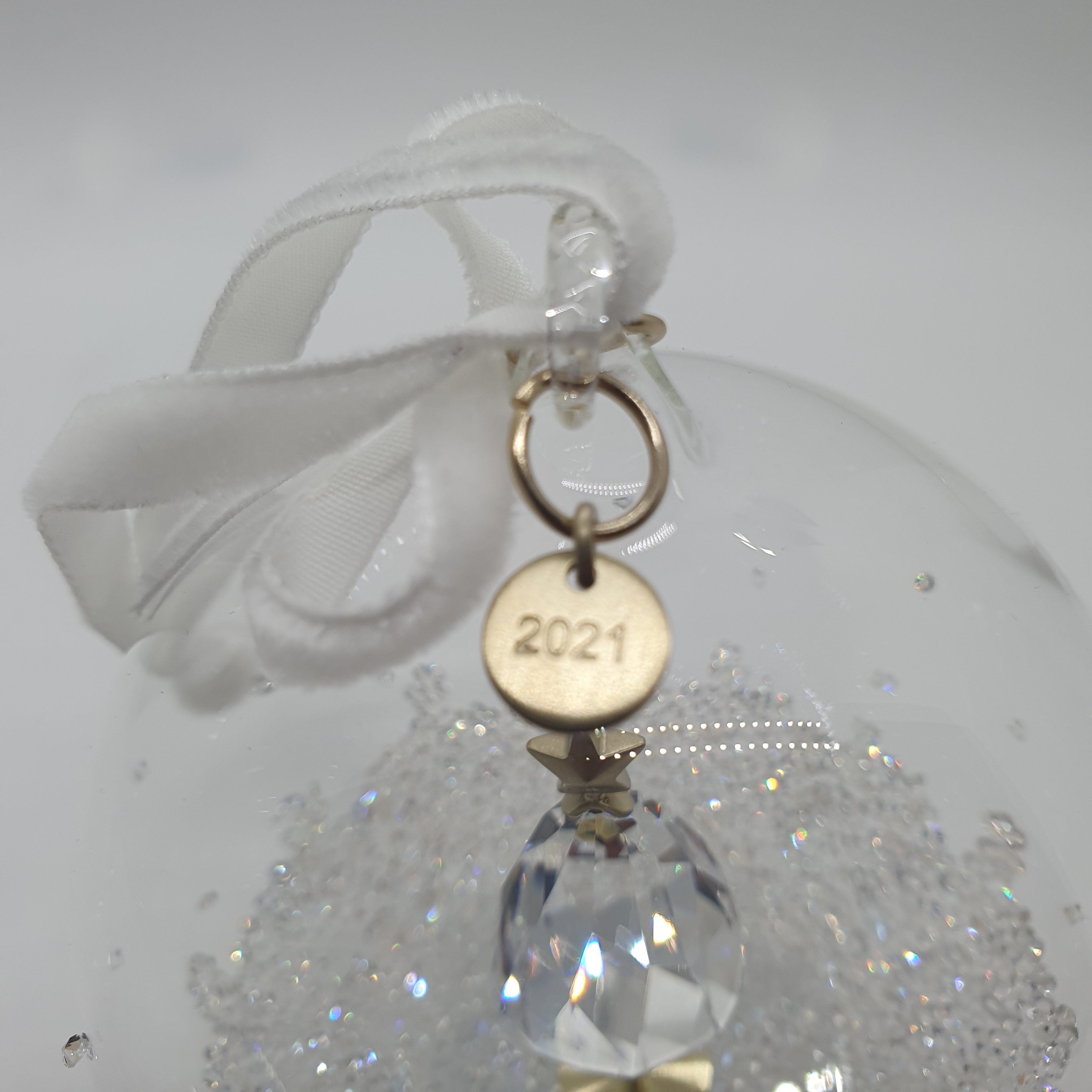 SWAROVSKI Weihnachtskugel 2021 Groß Weihnachtsbaum 5596399