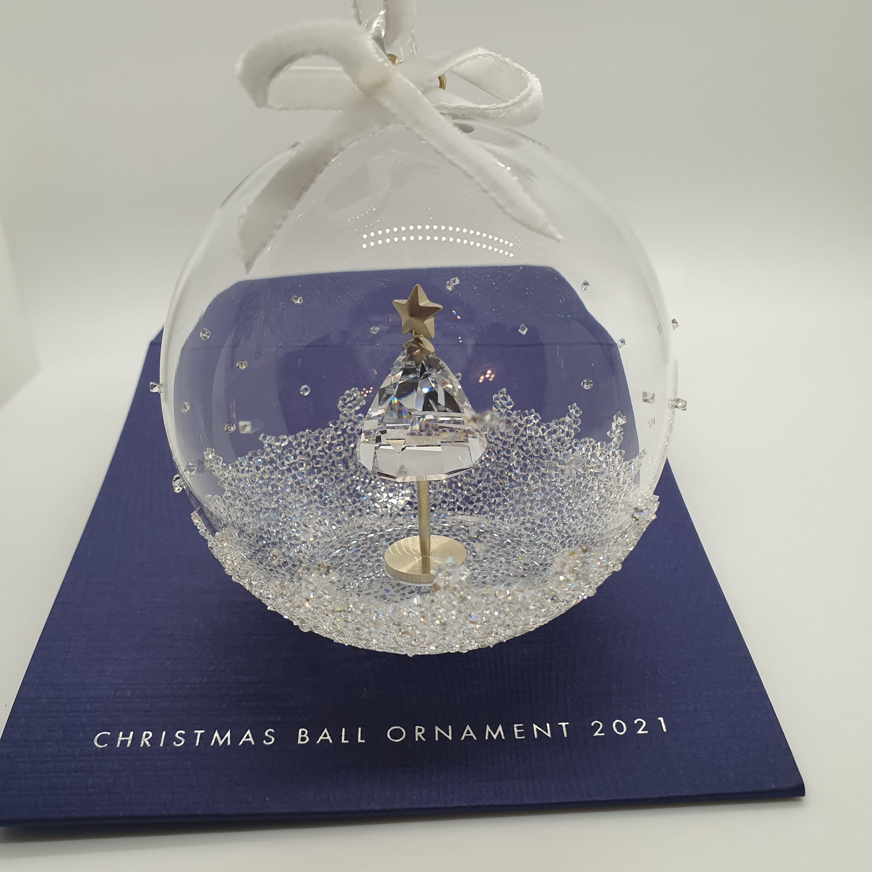 SWAROVSKI Weihnachtskugel 2021 Groß Weihnachtsbaum 5596399