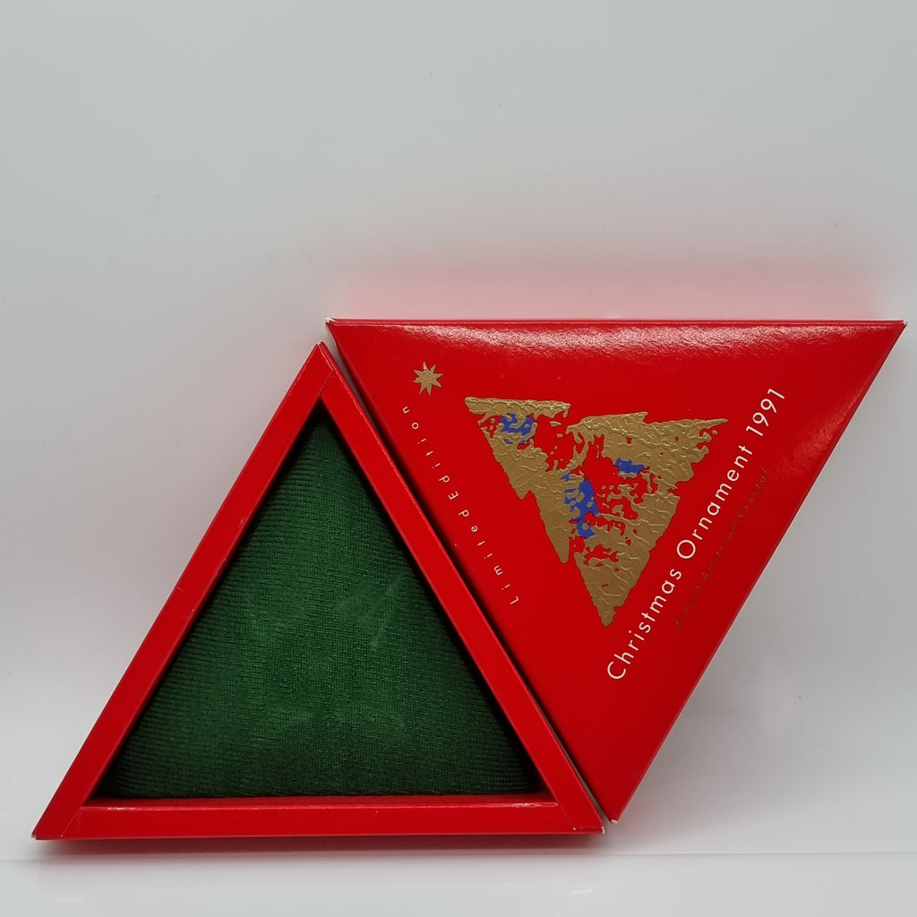 SWAROVSKI Verpackung für Weihnachtsstern 1991 (ohne Weihnachtsstern)