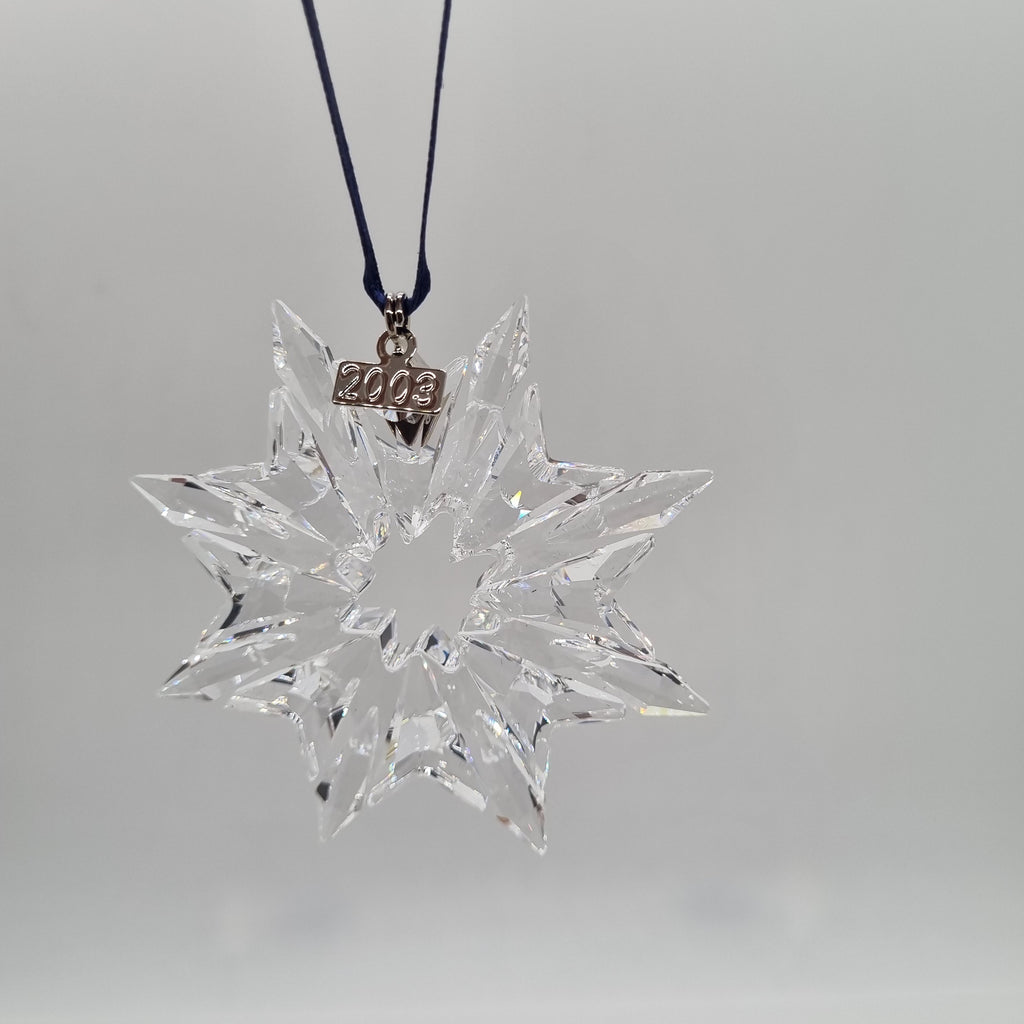 SWAROVSKI Weihnachtsstern 2003 Groß Klar 622498