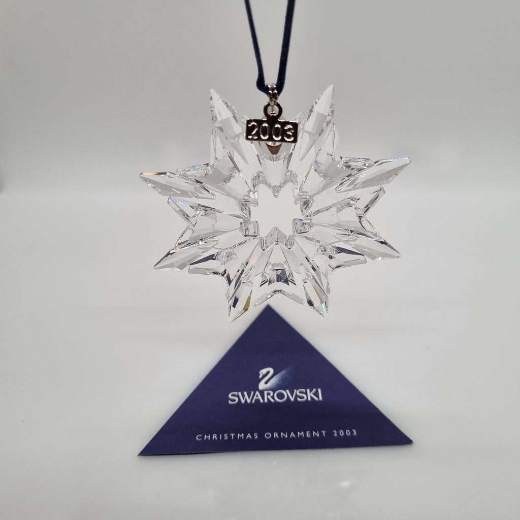 SWAROVSKI Weihnachtsstern 2003 Groß Klar 622498