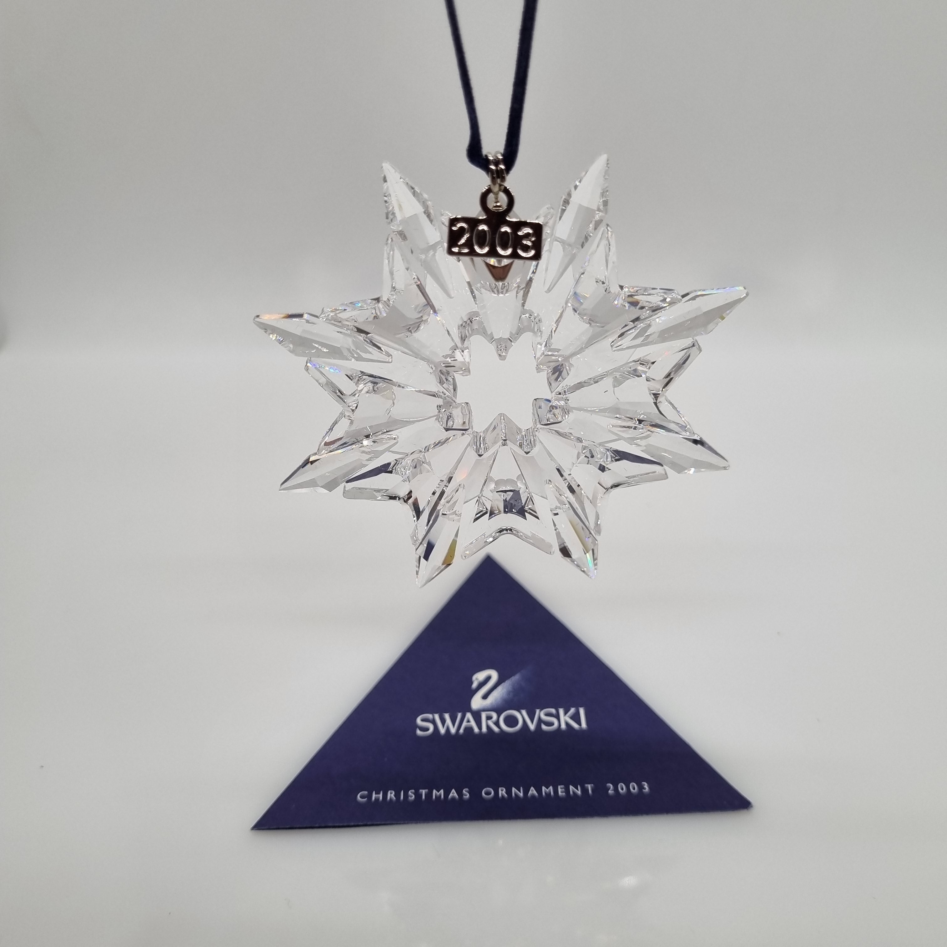 SWAROVSKI Weihnachtsstern 2003 Groß Klar 622498