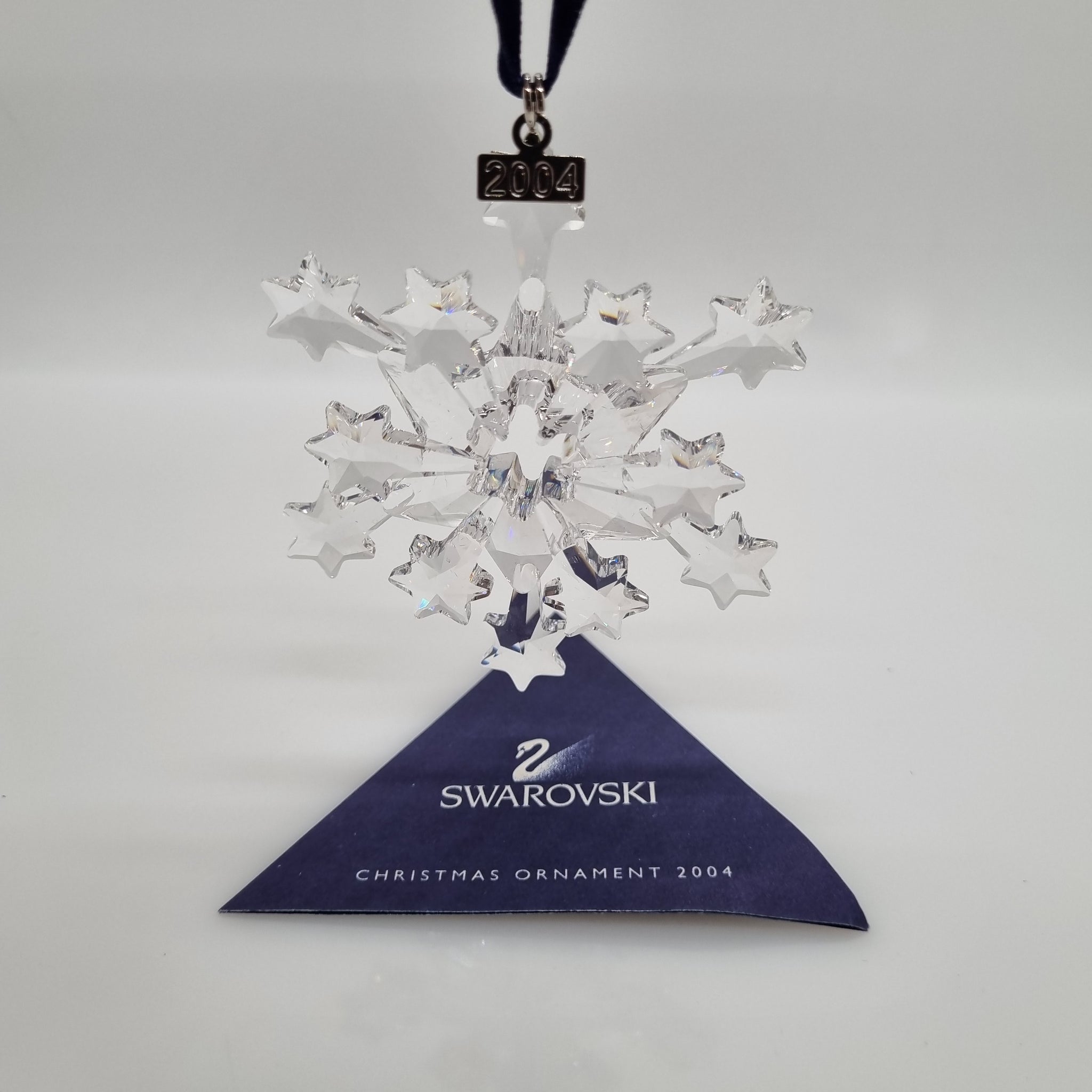 SWAROVSKI Weihnachtsstern 2004 Groß Klar 631562 – Franks Kristall Shop