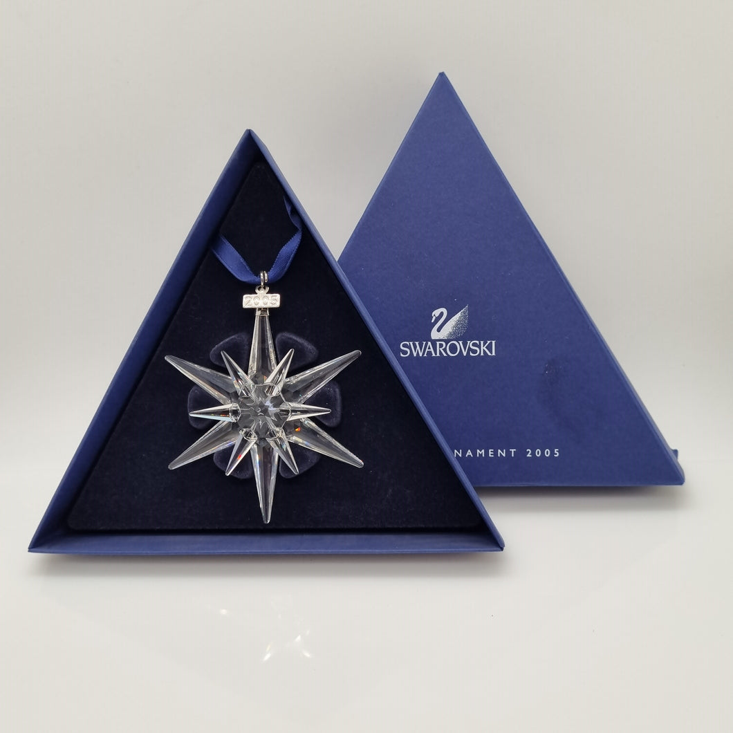 SWAROVSKI Weihnachtsstern 2005 Groß Klar 680502