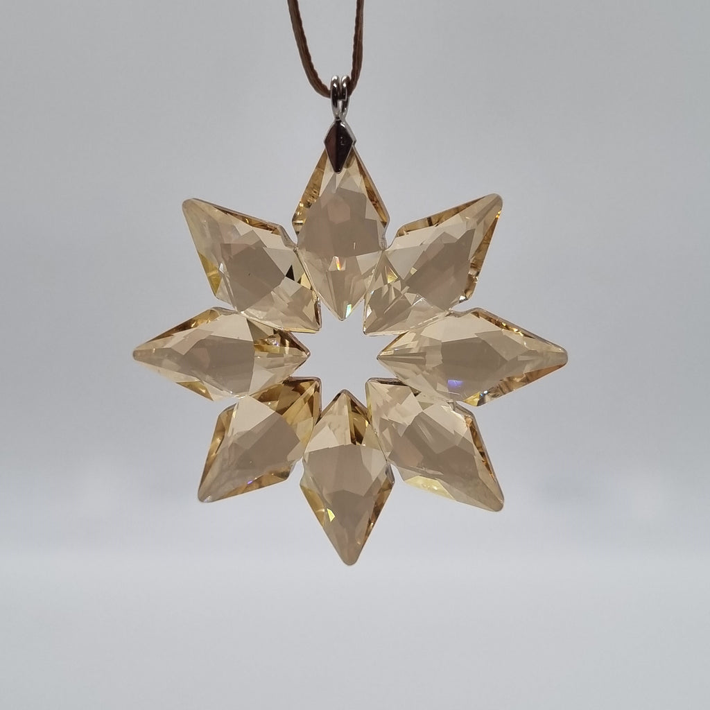 SWAROVSKI SCS Weihnachtsstern 2013 klein Gold 5053647
