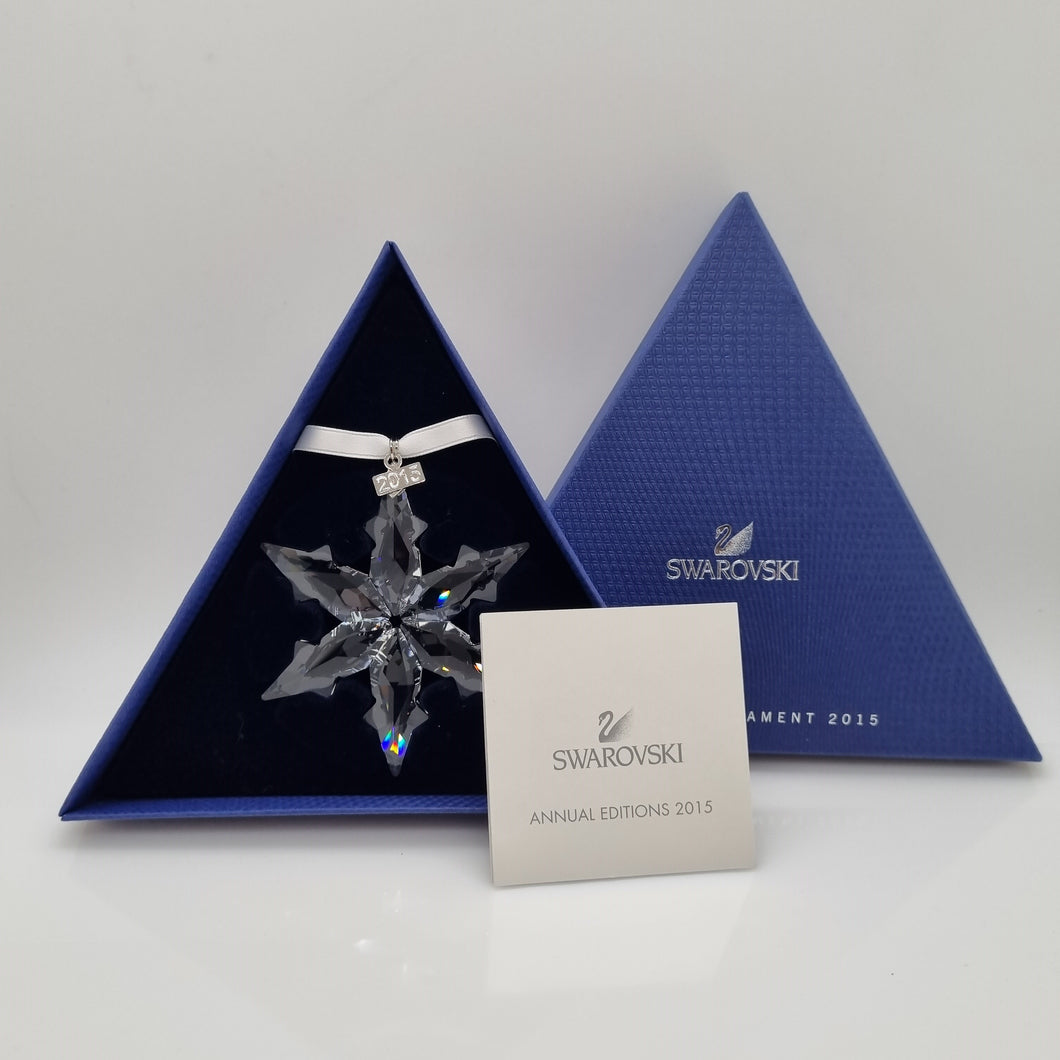 SWAROVSKI Weihnachtsstern 2015 groß Klar 5099840