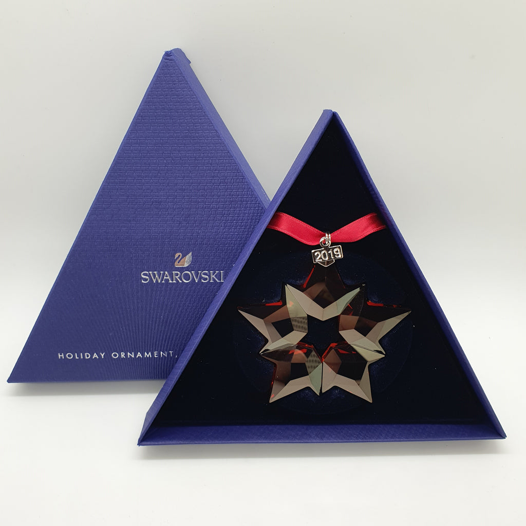 SWAROVSKI Weihnachtsstern 2019 groß Rot Holiday Ornament 5476021