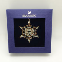 Lade das Bild in den Galerie-Viewer, SWAROVSKI Weihnachtsstern 2020 Gold Klein Festliches Ornament 5489198
