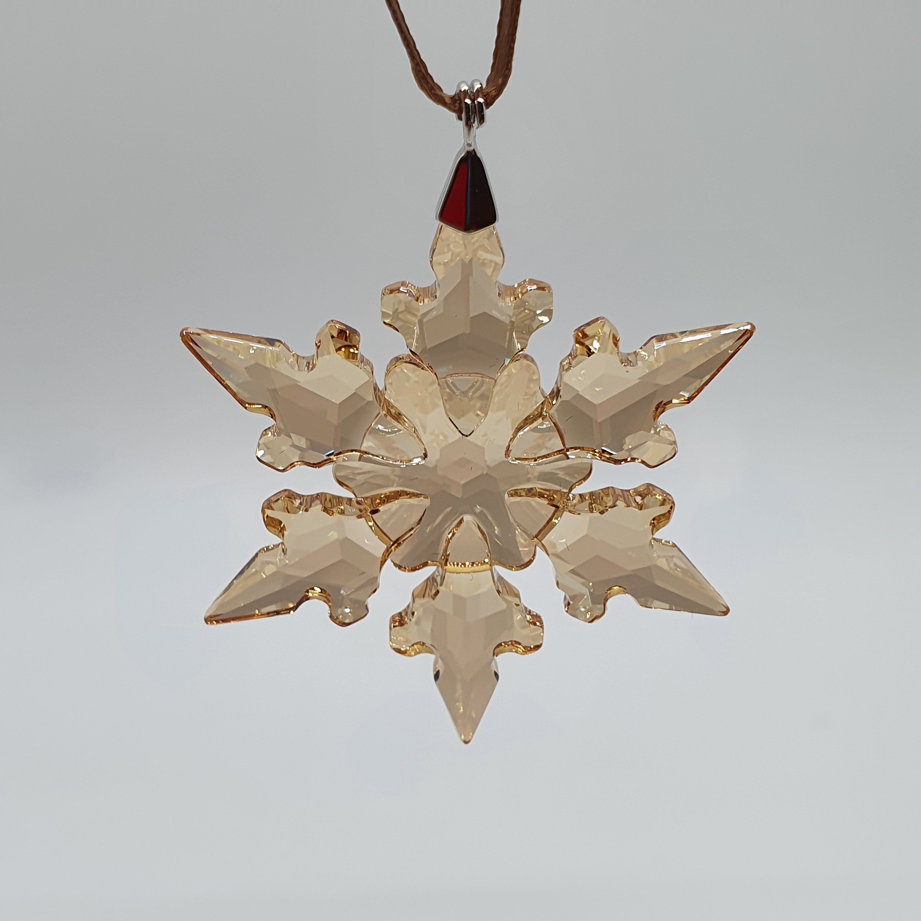 SWAROVSKI Weihnachtsstern 2020 Gold Klein Festliches Ornament 5489198