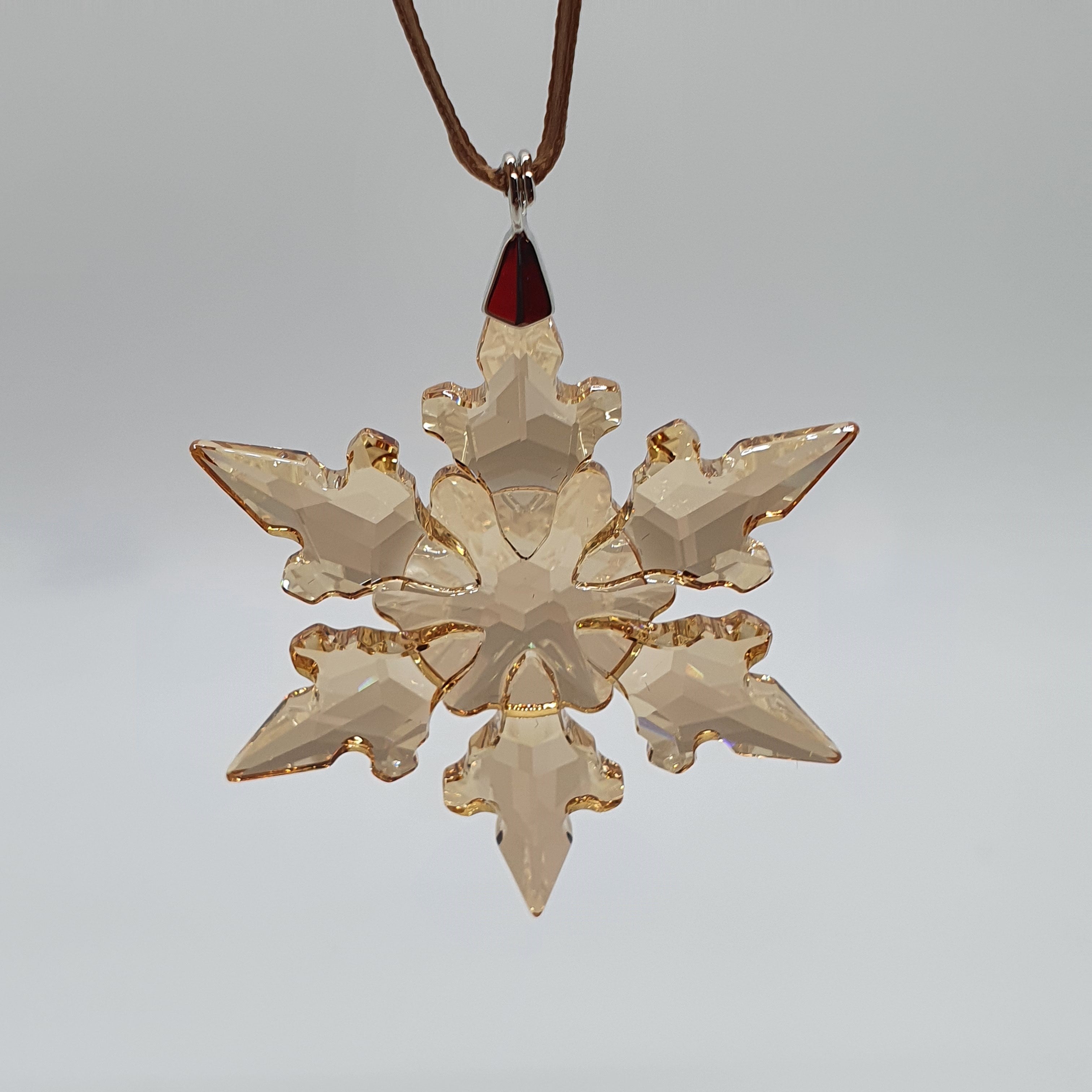 SWAROVSKI Weihnachtsstern 2020 Gold Klein Festliches Ornament 5489198