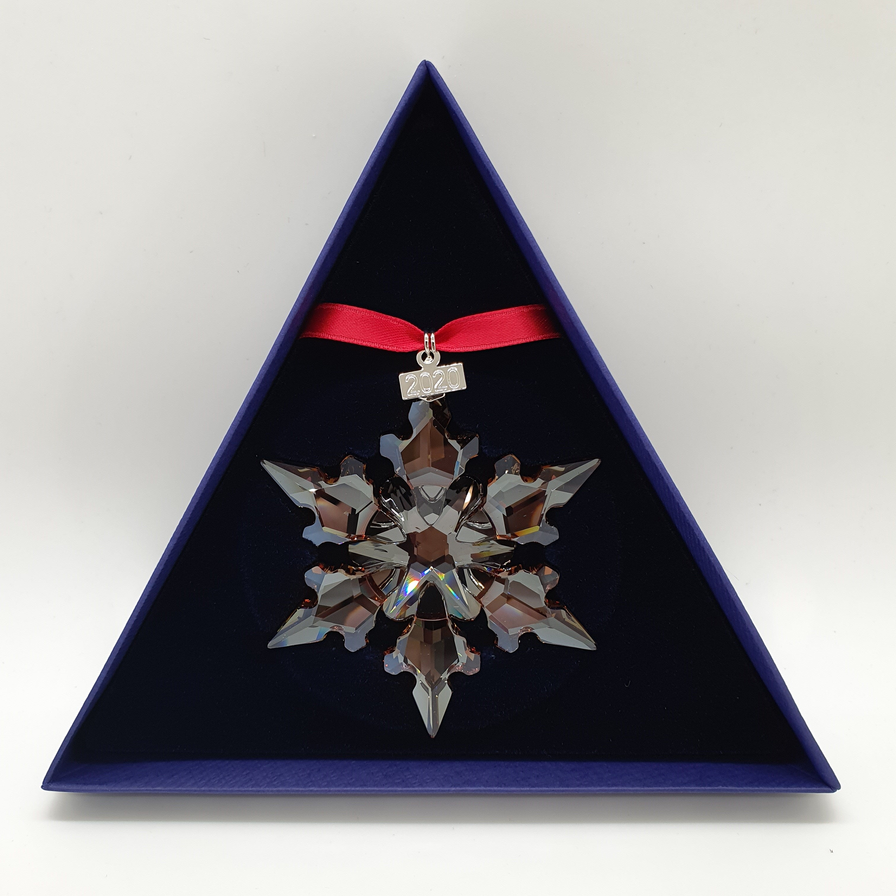 SWAROVSKI Weihnachtsstern 2020 groß Rot Festtagsornament