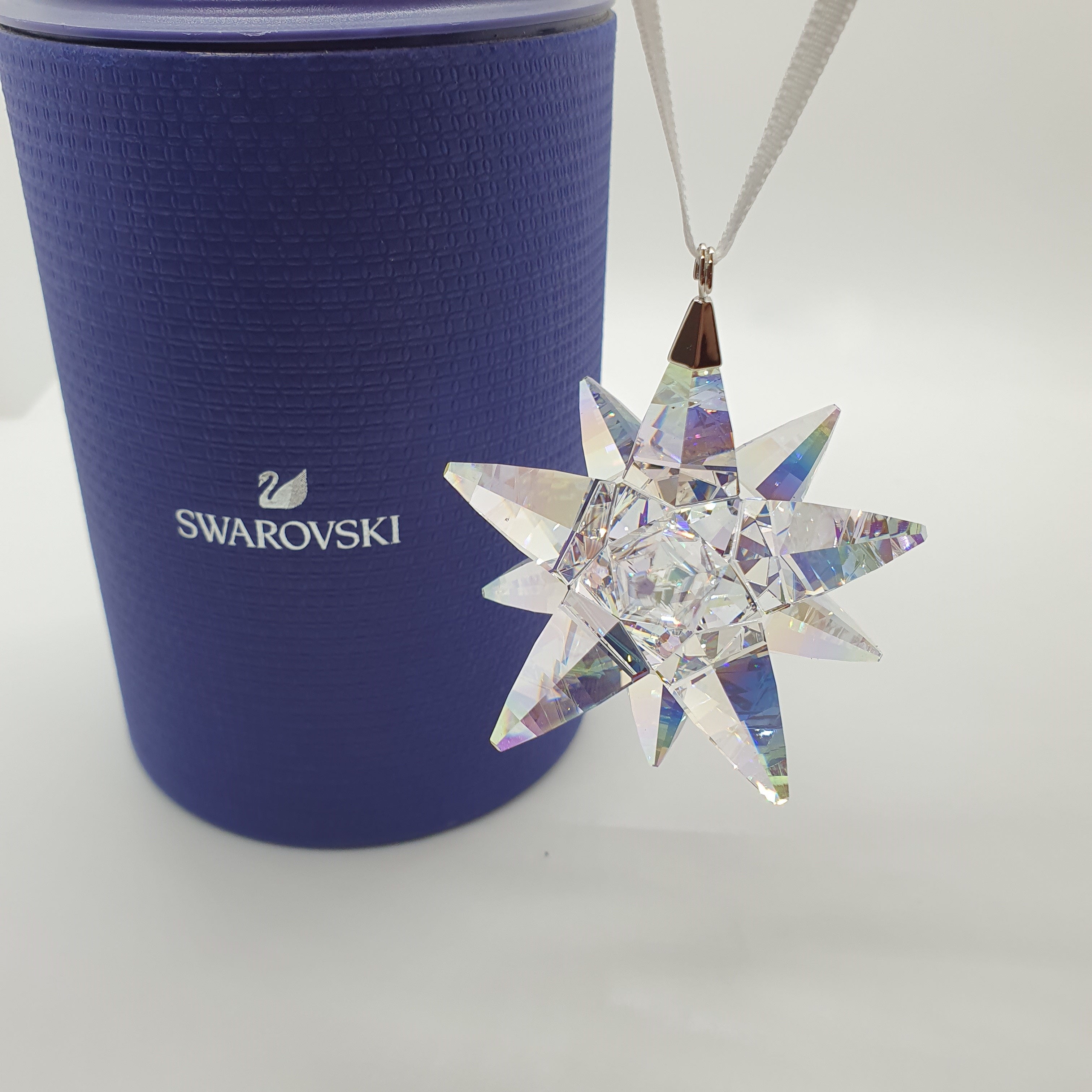SWAROVSKI Weihnachtsstern Stern Ornament Shimmer Mittel 5545450