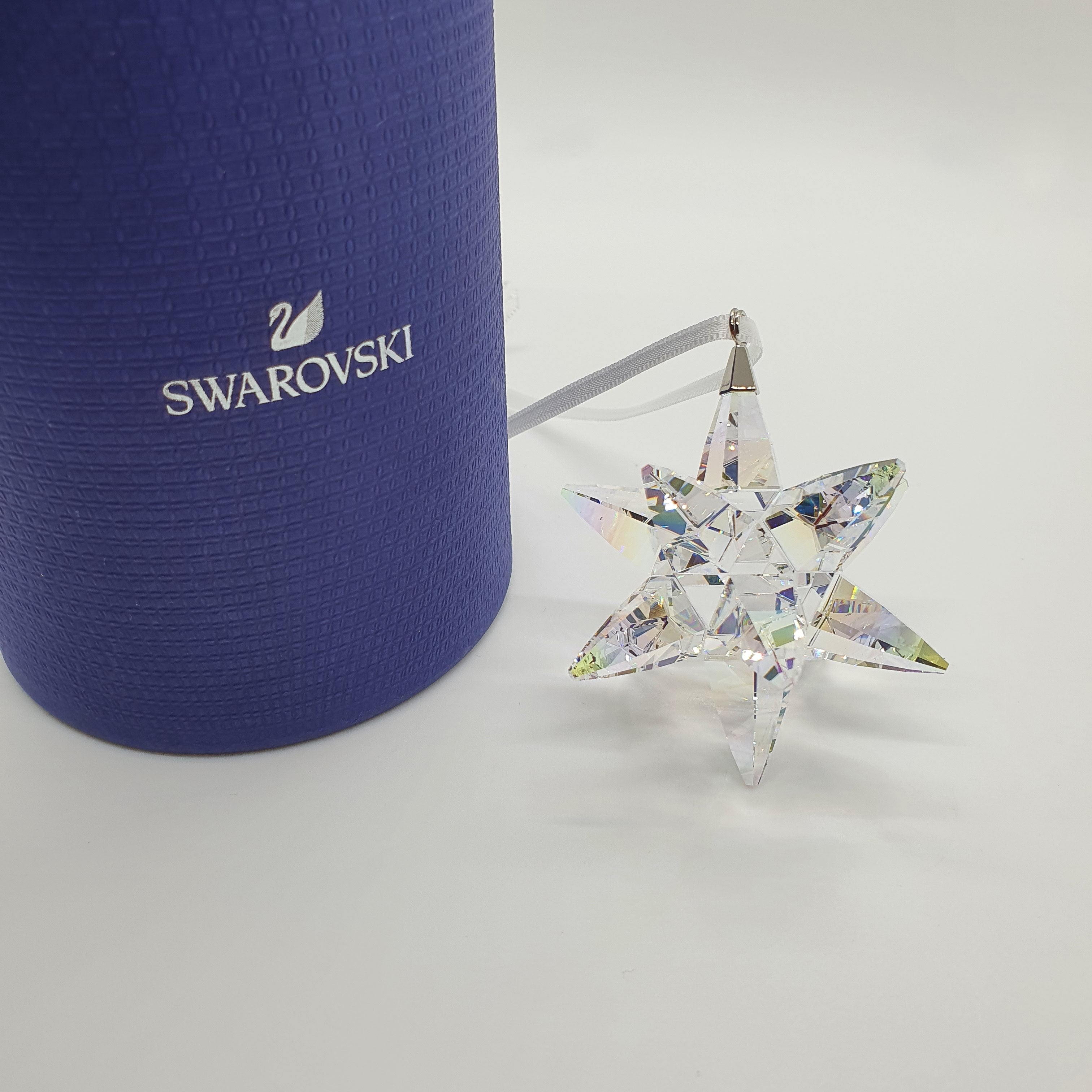 SWAROVSKI Weihnachtsstern Stern Ornament Shimmer Mittel 5545450