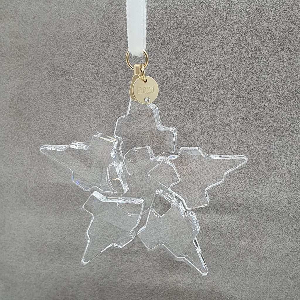 SWAROVSKI Weihnachtsstern 2021 groß klar 5557796