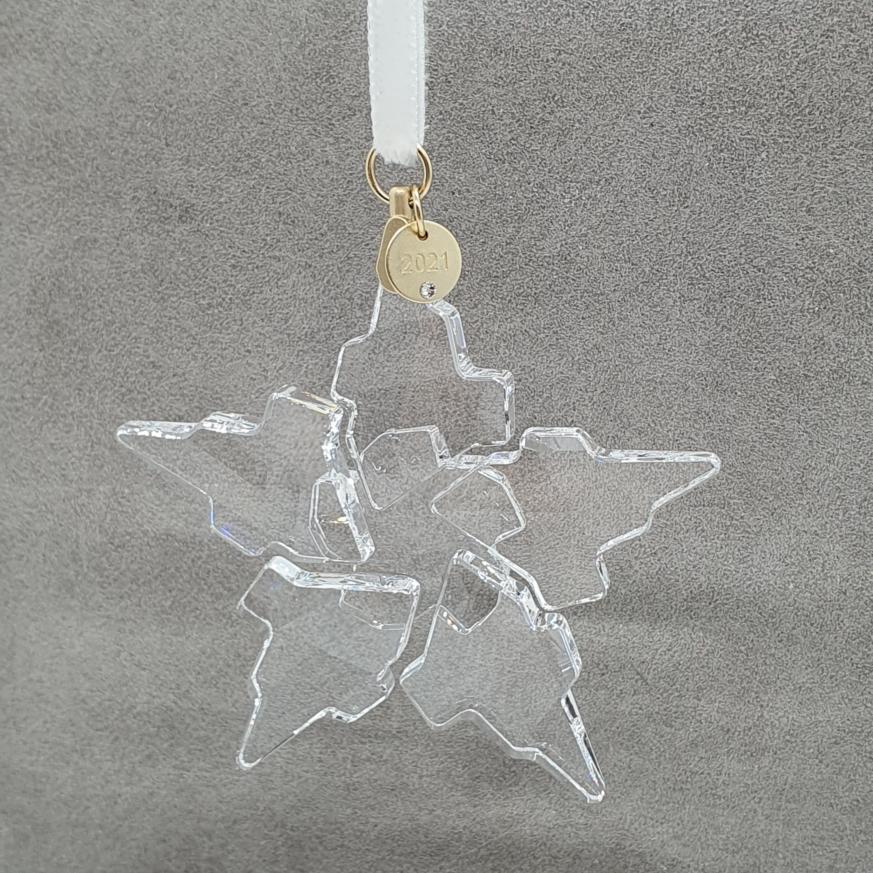 SWAROVSKI Weihnachtsstern 2021 groß klar 5557796