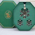 SWAROVSKI Weihnachtsstern 2022 Gold 3er Set Festive