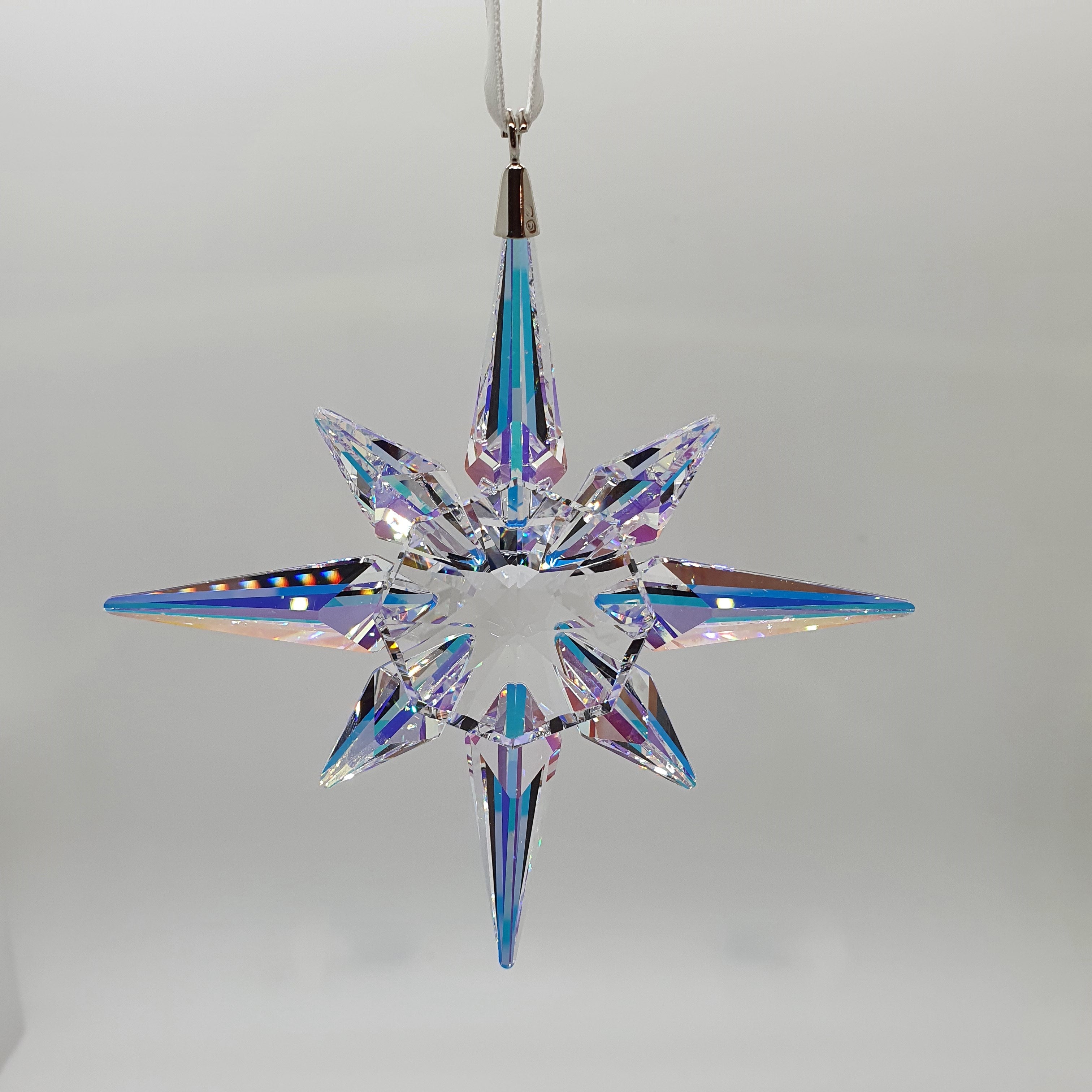 SWAROVSKI Weihnachtsstern Stern Ornament Crystal AB Groß 5403200