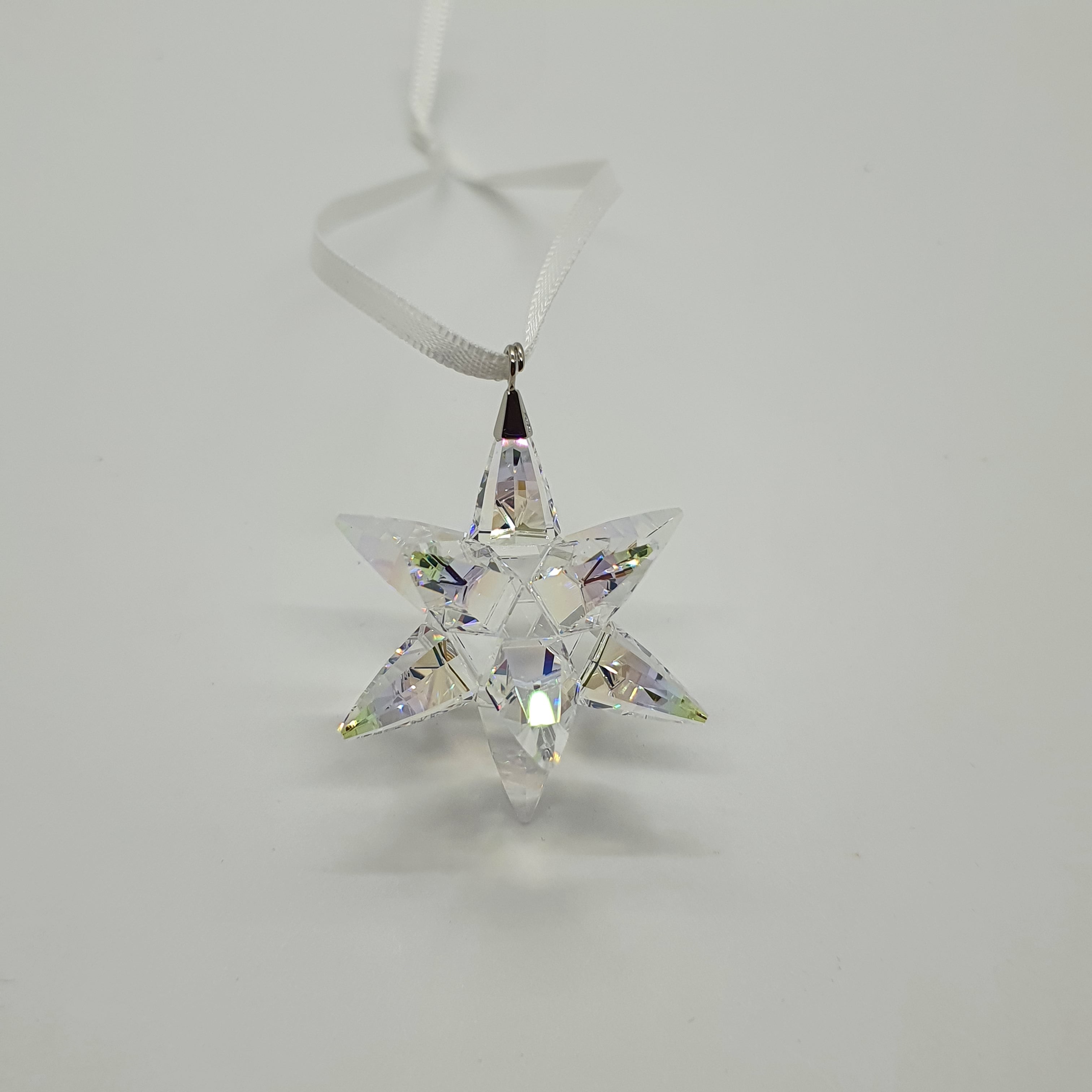SWAROVSKI Weihnachtsstern, Stern Ornament, Shimmer, klein 5551837