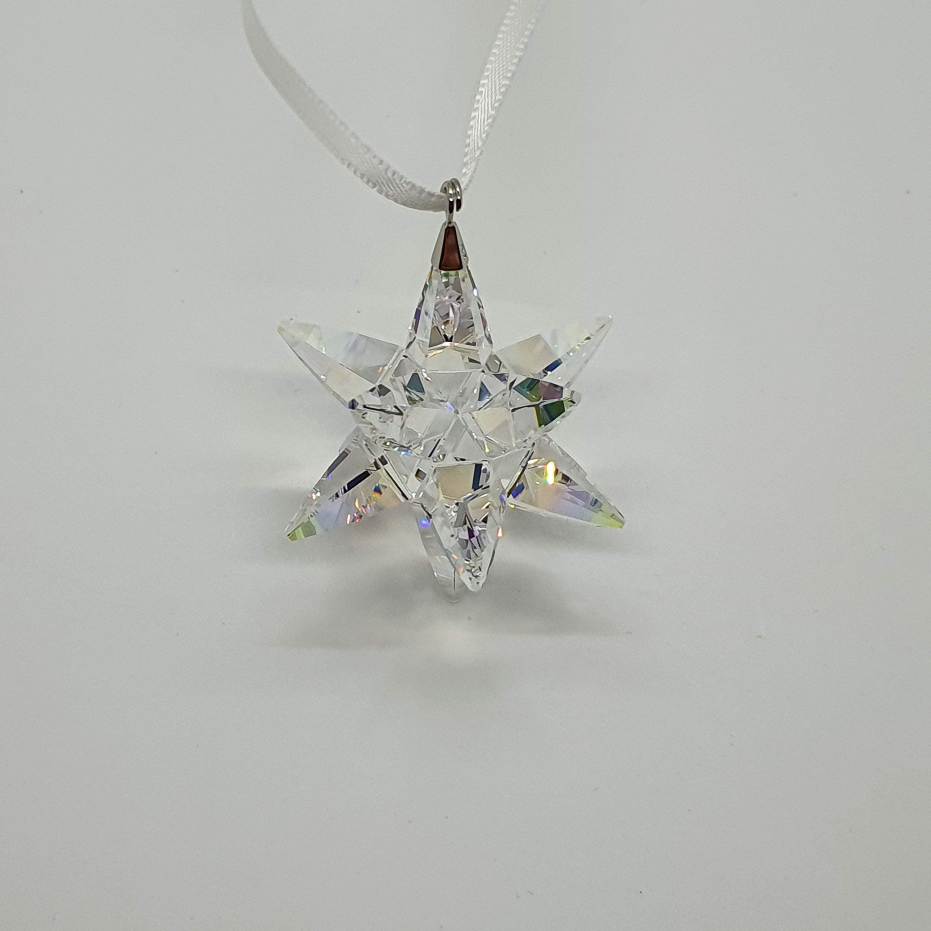 SWAROVSKI Weihnachtsstern, Stern Ornament, Shimmer, klein 5551837