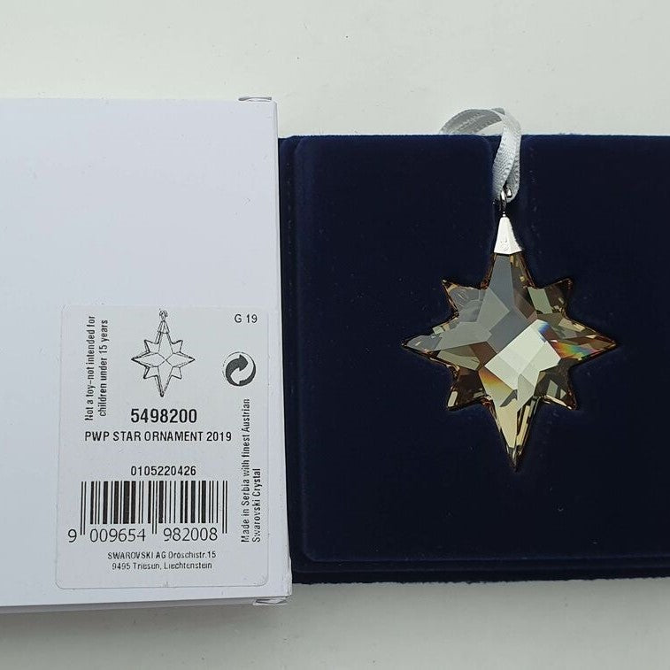 SWAROVSKI Weihnachtsstern 2019 Gold Klein Sonderausgabe Event 5498200